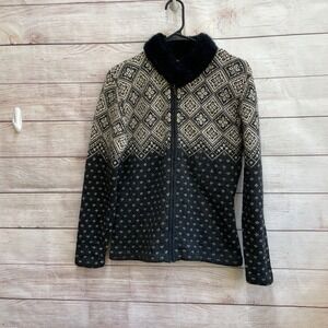 EXCELLENT CONDITION VINTAGE B MOSS 100% LAMBSWOOL CARDIGAN‎ SWEATER IN GRAY